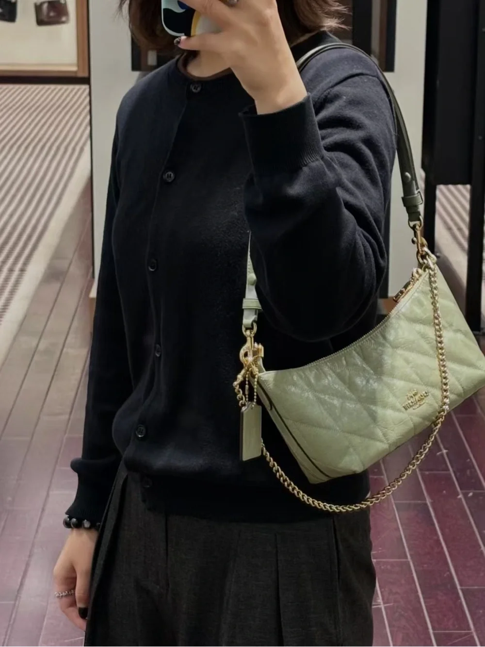 NWT Coach Caitlin Shoulder Bag - Picture 14 of 15